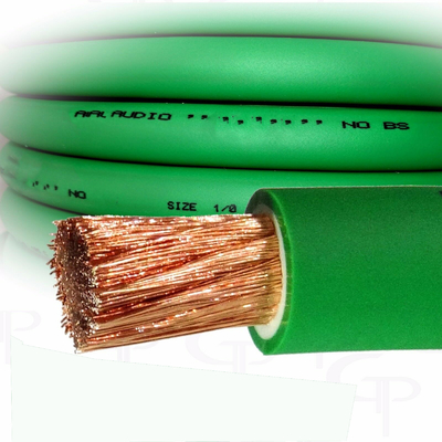 CCA Konduktor Samochód Audio Ground Wire Przejrzysty PVC Jacket Top Flex 4 AWG Gauge