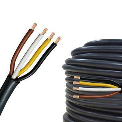2-60 Liczba rdzenia Wylotowany kabel drutu elektrycznego z materiałem izolacyjnym PVC