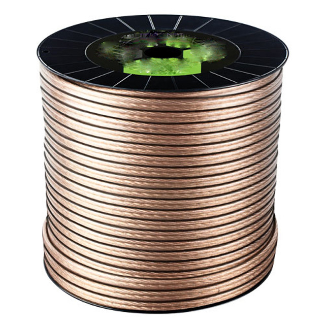 Miękki płaszcz z PVC 10-18 AWG GA OFC Tinned OFC Speaker Wire Kabel do profesjonalnego audio
