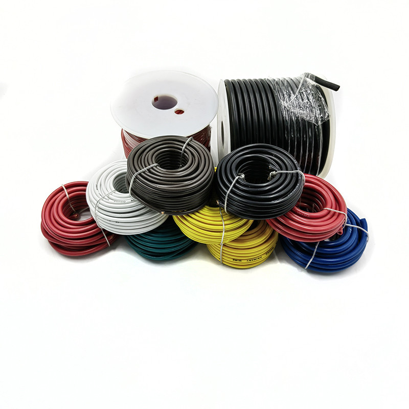 10 12 14 16 18 AWG Gauge GA Automotive Primary Wire Kabel elektryczny z płaszczem PVC