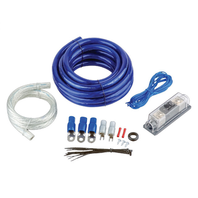 Złoty złącze skręcone pary 0 4 8 GA AWG OFC CCA Auto Auto Audio Amplifier Amp Instalacja sprzętu kablowego do głośników samochodowych