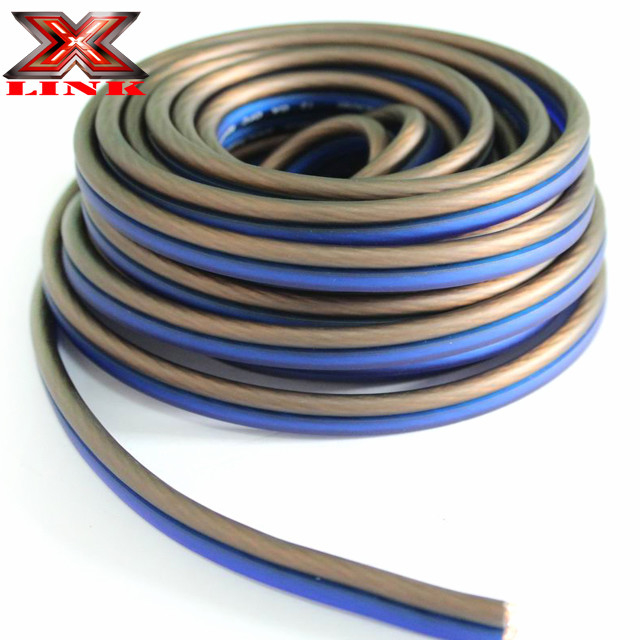 14ga True Gauge Copper OFC Speaker Wire Najlepsza aktualizacja dla miłośników audio samochodowego