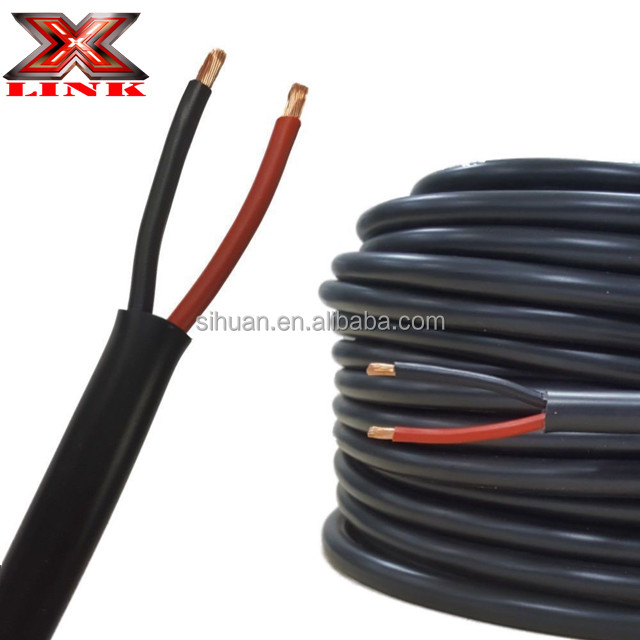 Izolowany 03206 Wyrzutnicze Przędów Kablowy przyczepy RV Kabel 12 14 Ga 2 Kabel Flat Brake