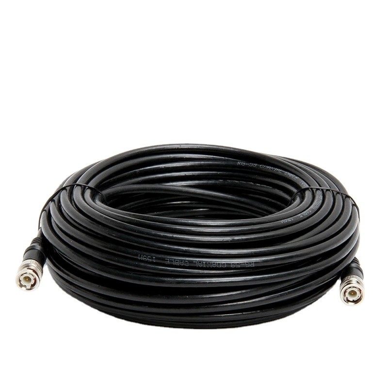 1 Przewodnik RG59U BNC do adaptera RCA Kabel koaksjalny do monitoringu kamer CCTV
