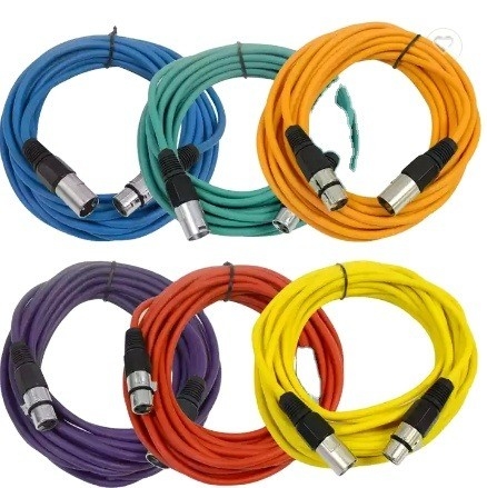 24AWG PVC Izolacja XLR DMX Kabel do mikrofonów, stacji radiowych i systemów głośników