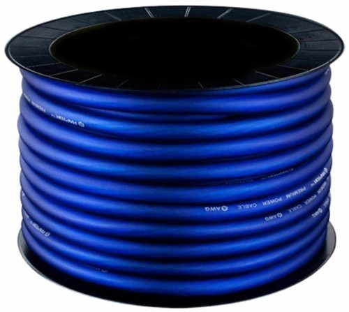 OFC Konduktor akumulator audio samochodowy 0 gauge 4 gauge 8 gauge przewód zasilania z izolacją PVC