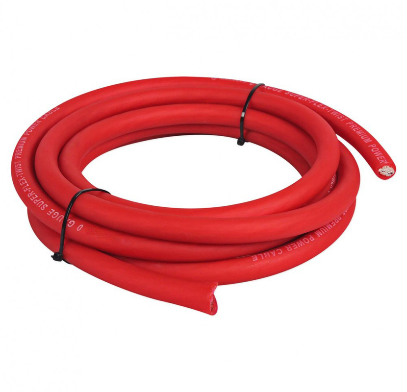 Miedziany przewodnik Kabel zasilania samochodowego z dźwiękiem niskiego napięcia PVC izolowany